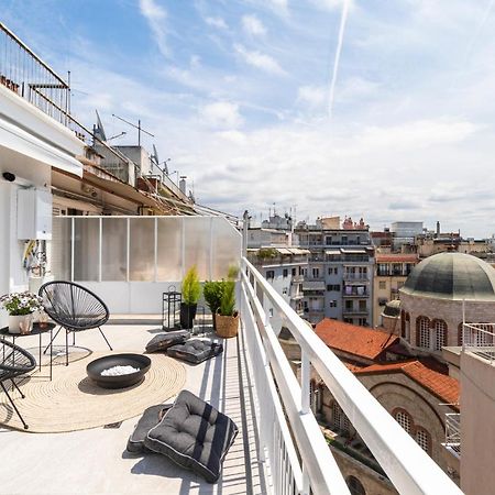 Ares Penthouse Apartment Солун Екстериор снимка