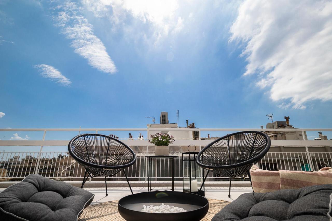 Ares Penthouse Apartment Солун Екстериор снимка